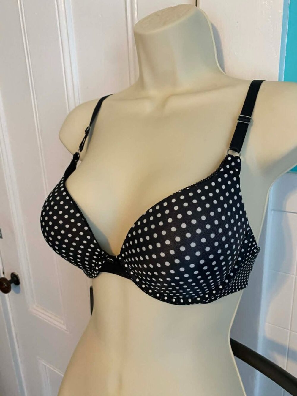 Lily of France Push up Bra Polka Dot 34C